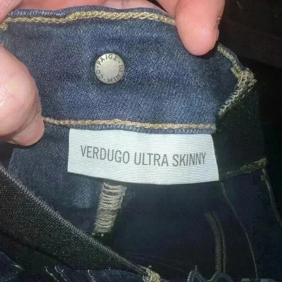 Paige verdugo ultra skinny‎ jeans size 26w - Picture 4 of 4